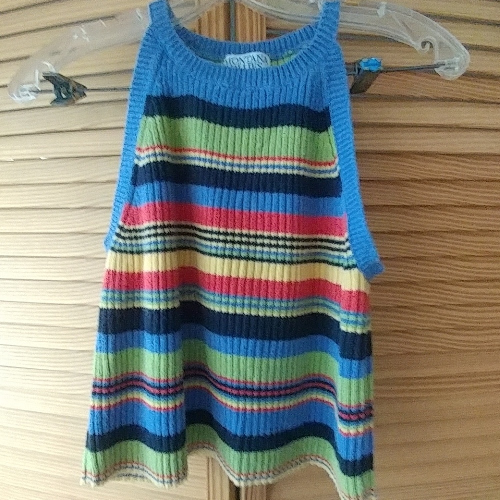 Montana Blues - sleeveless sweater